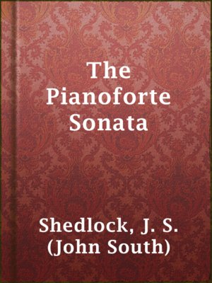 cover image of The Pianoforte Sonata